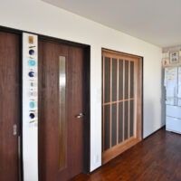 大根畑を望む和室