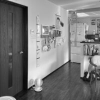 大根畑を望む和室