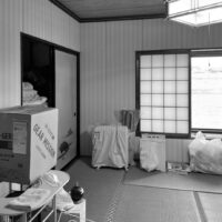 大根畑を望む和室