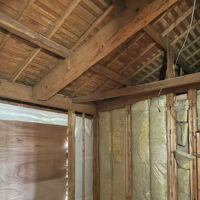 大根畑を望む和室